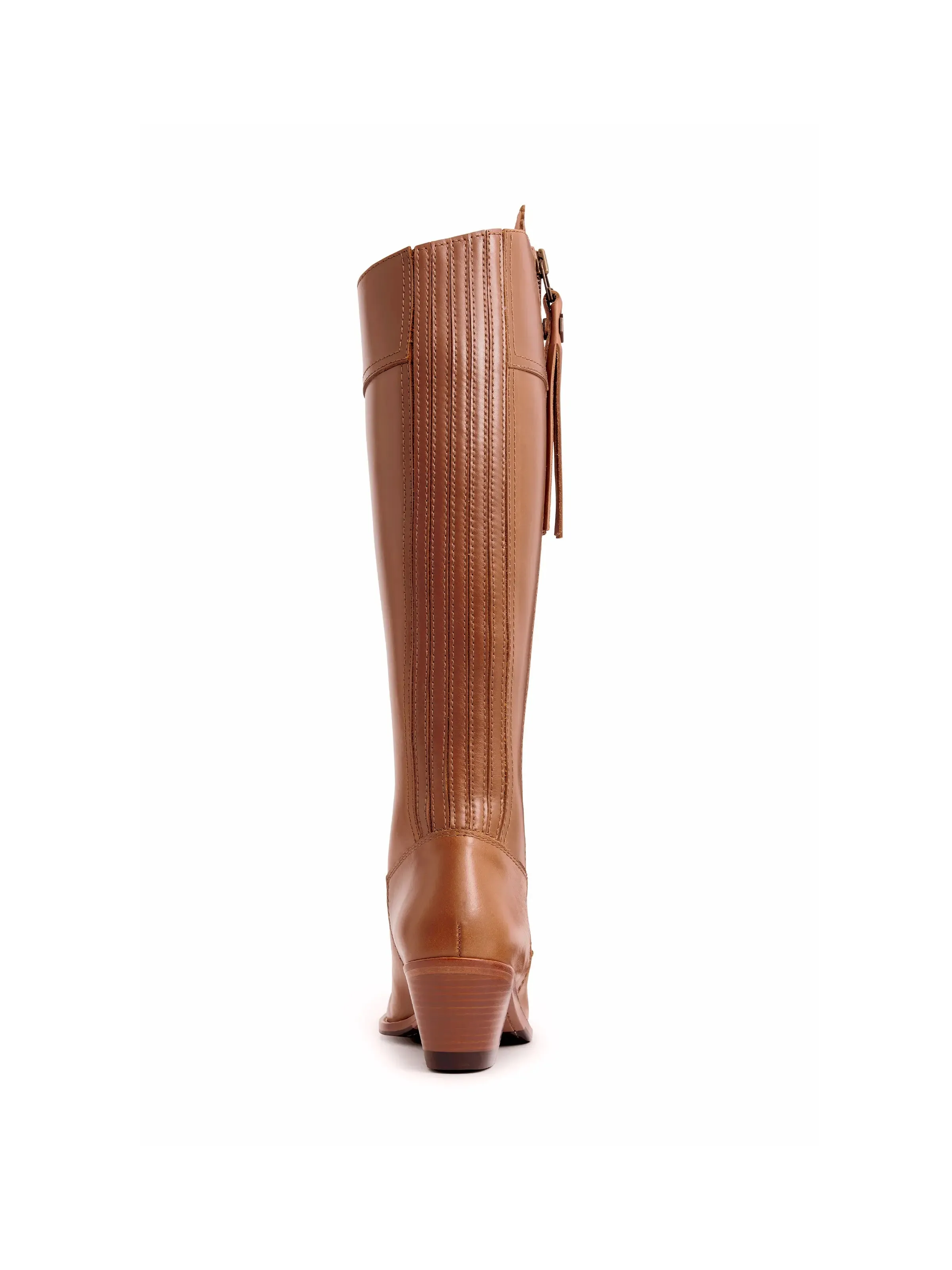 Heeled Regina (Regular Fit) - Tan Leather