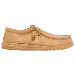 Hey Dude Wally Patriotic Loafer Shoes Tan