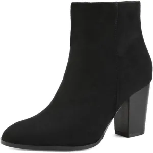 High Heeled Block Boots