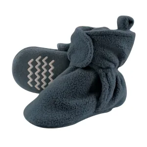 Hudson Baby Cozy Fleece Booties, Coronet Blue