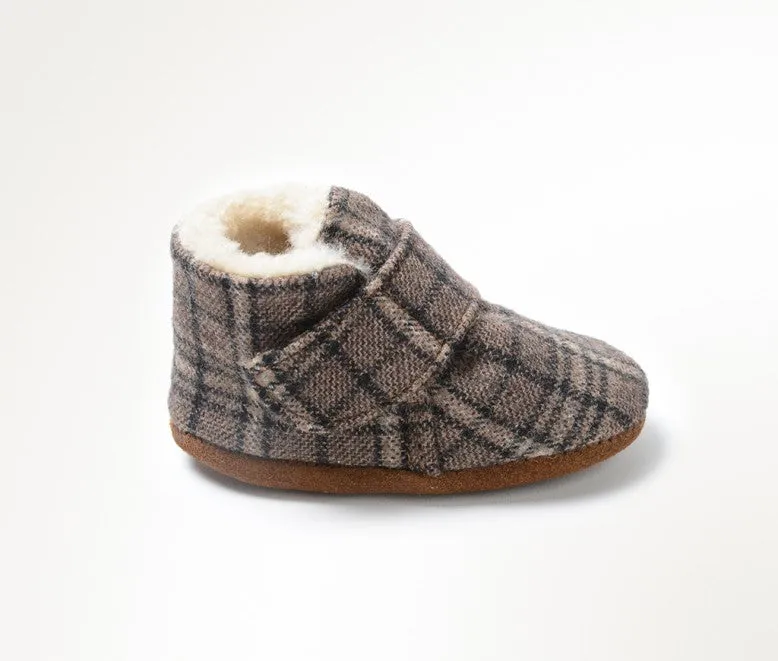 Infants' Sawyer Bootie - Brown Plaid