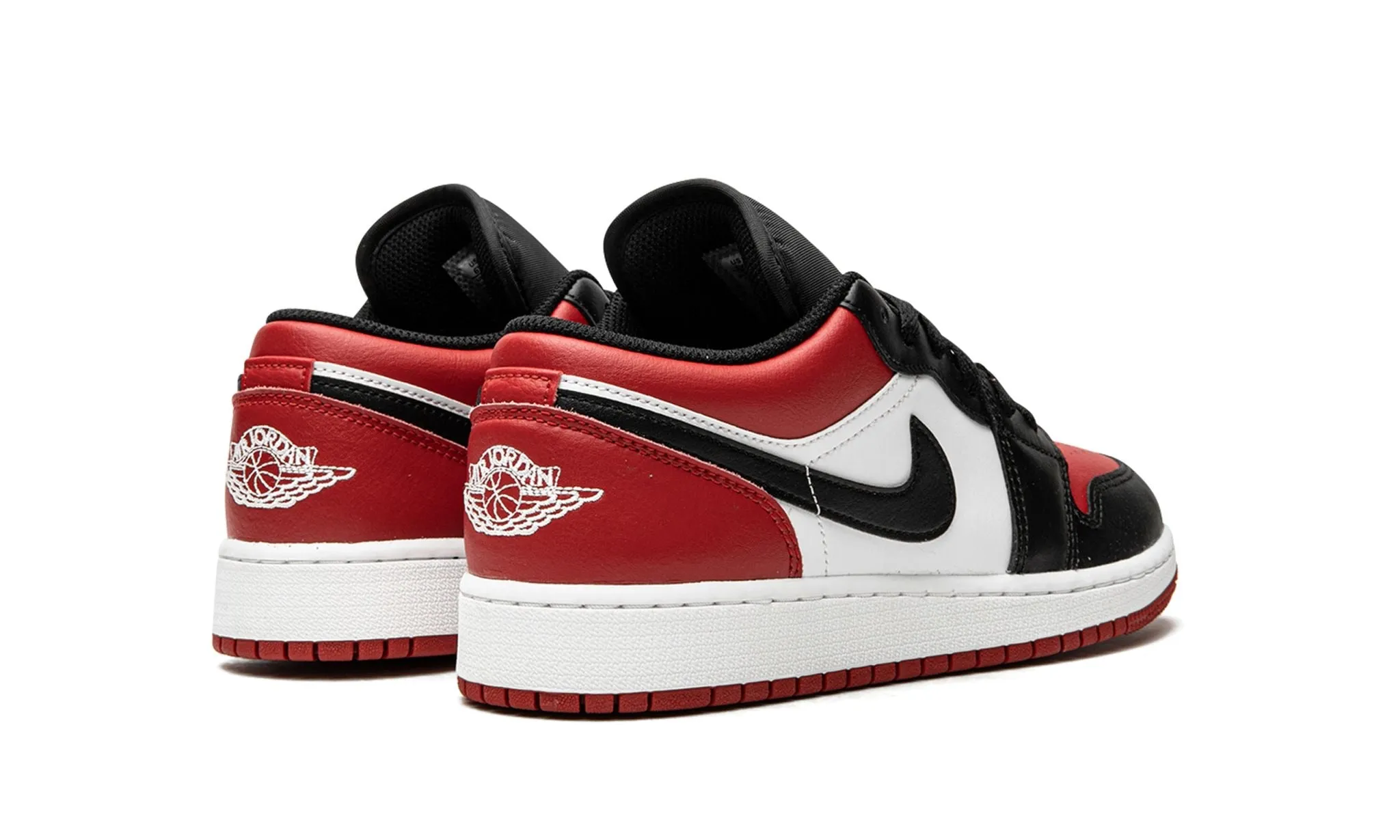 JORDAN 1 LOW BRED TOE GS