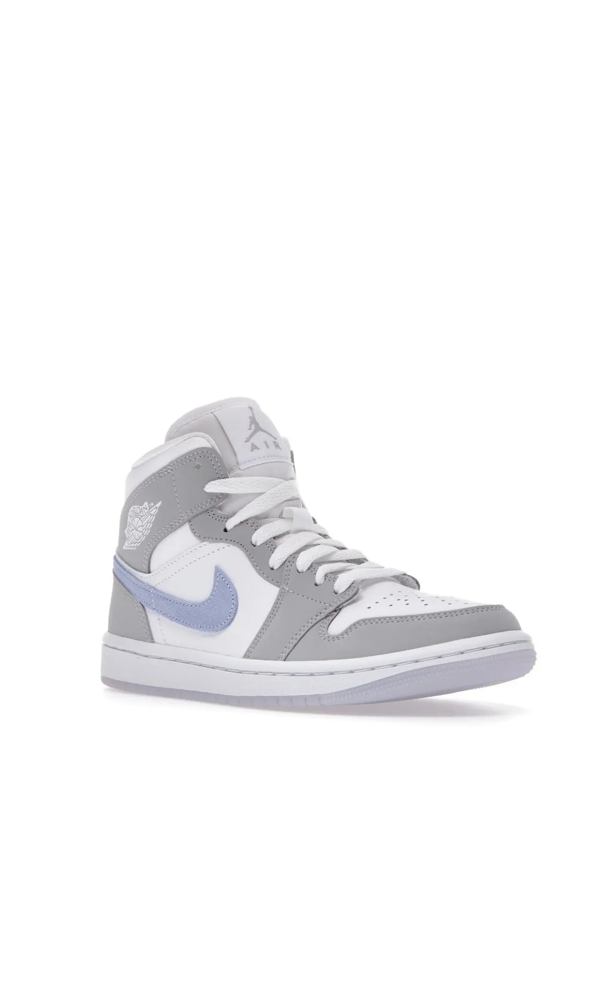 Jordan 1 Mid Wolf Grey Aluminum (Women's)