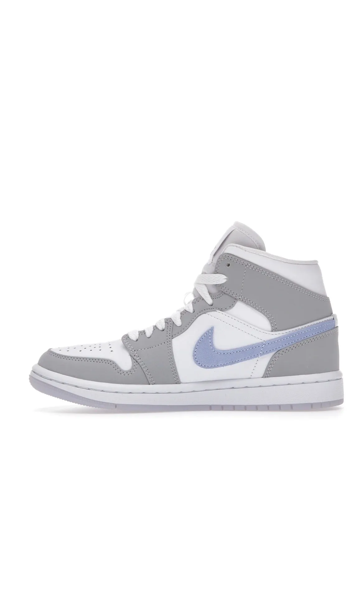 Jordan 1 Mid Wolf Grey Aluminum (Women's)