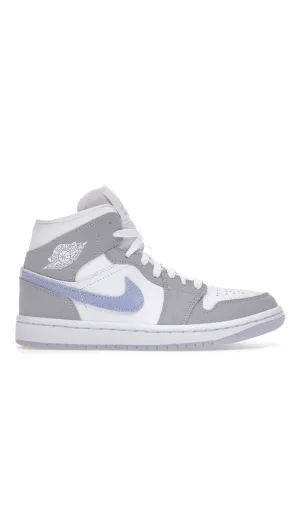 Jordan 1 Mid Wolf Grey Aluminum (Women's)