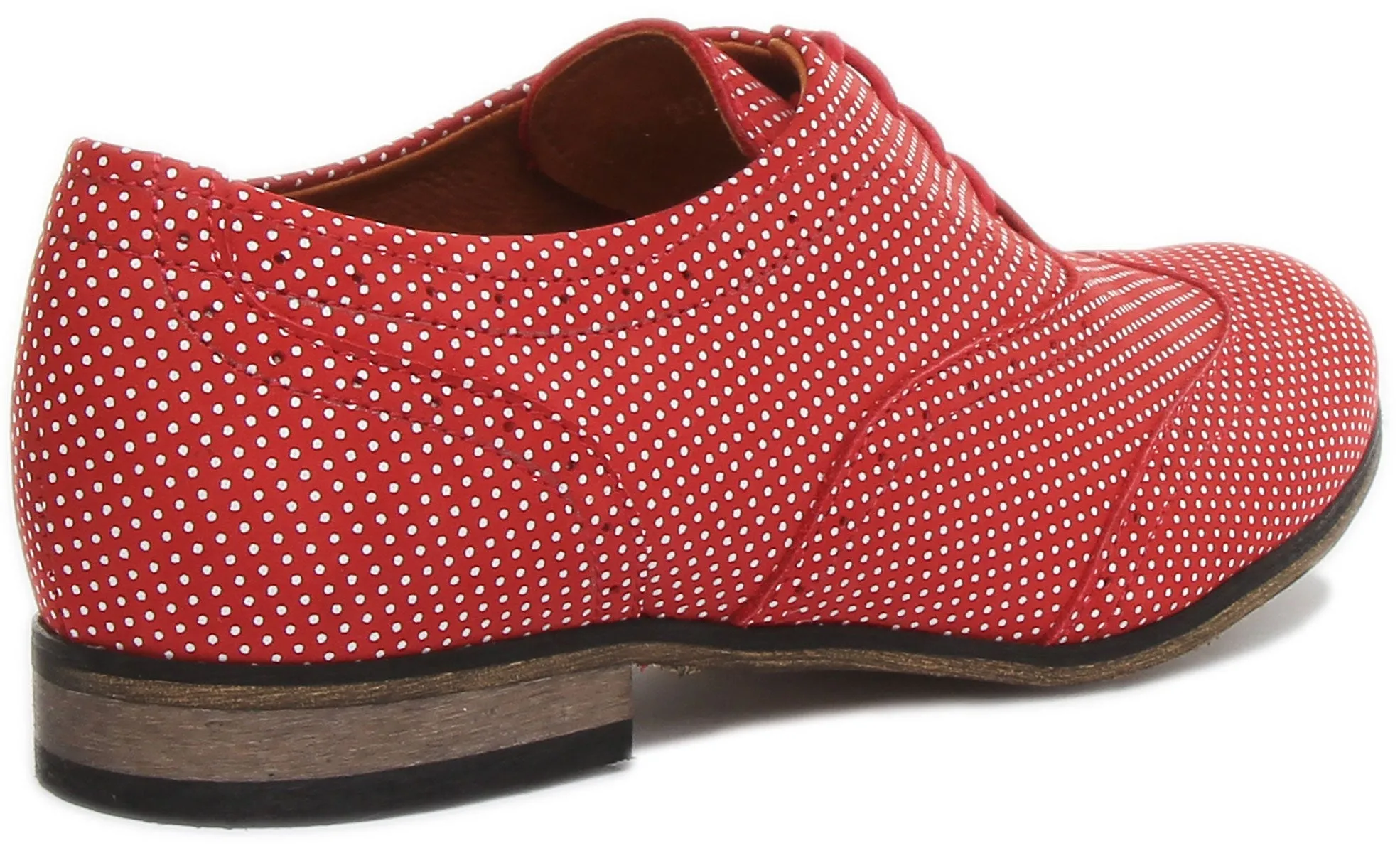 JUSTINREESS ENGLAND Kalina In Red Polka Dots For Women