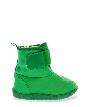 Kids Fritz Frog Baby Boot - Green