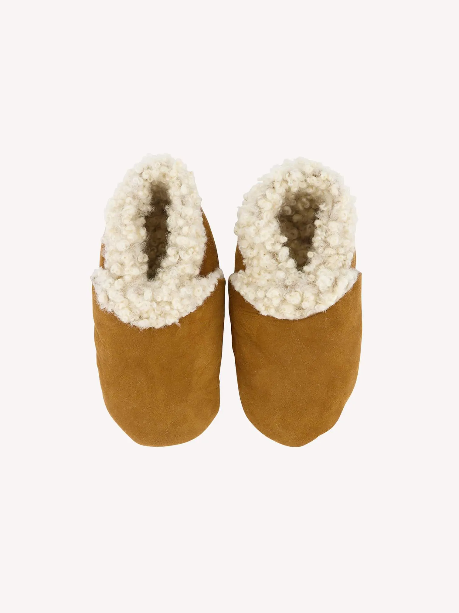 Kina Infant Booties Natural