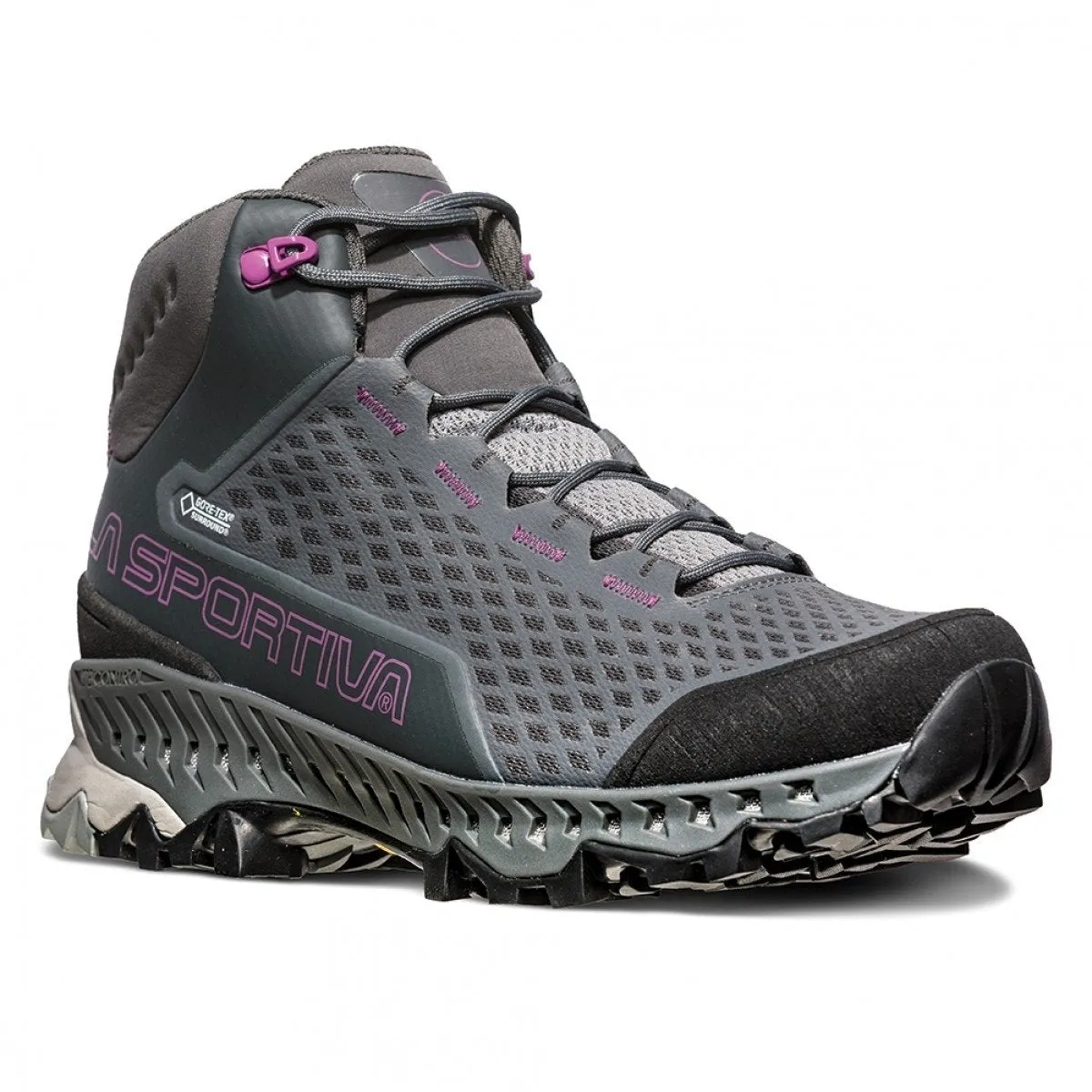 La Sportiva Stream GTX Womens Hiking Boot - Carbon/Purple