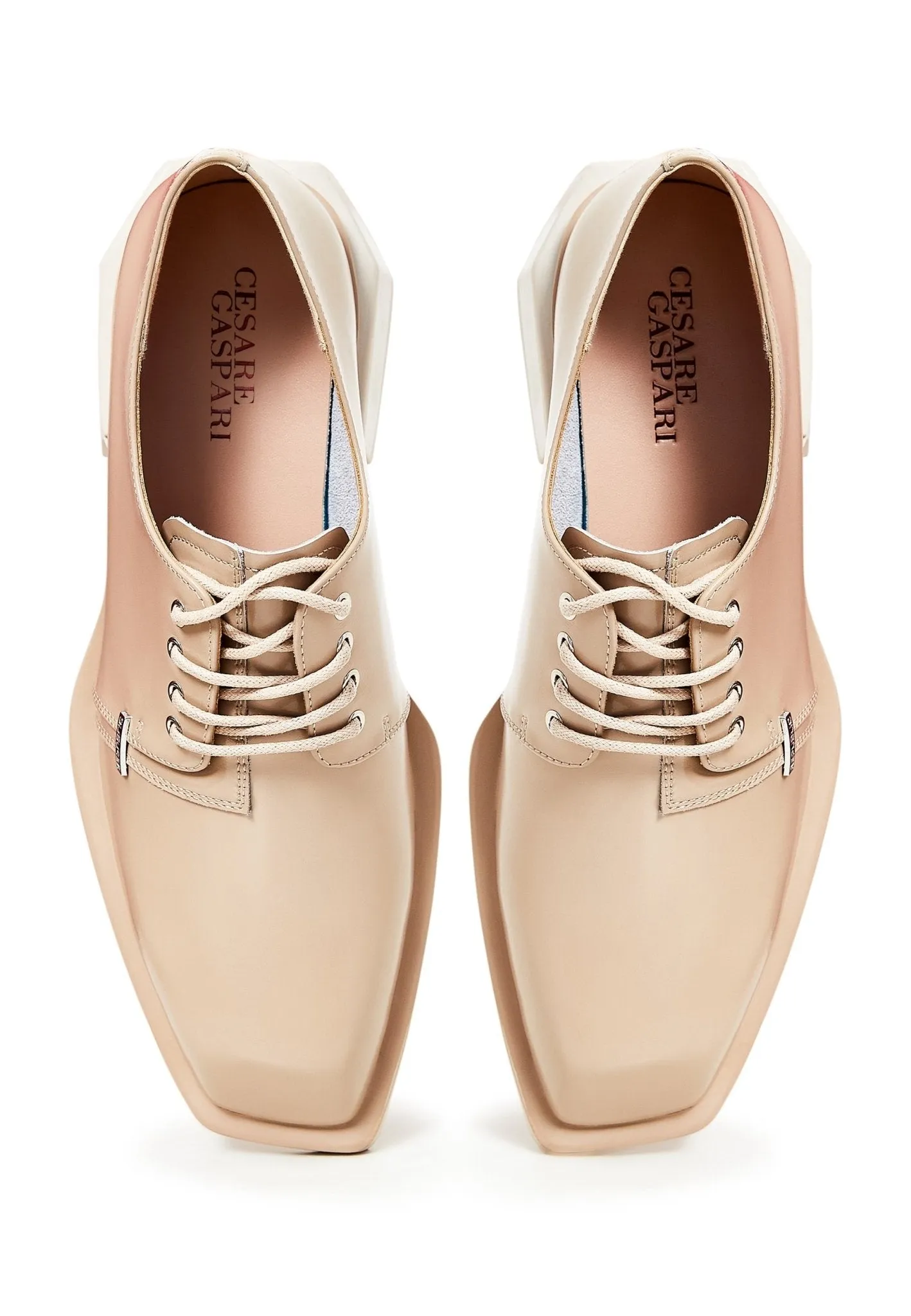 Lace-ups Loafers - Beige