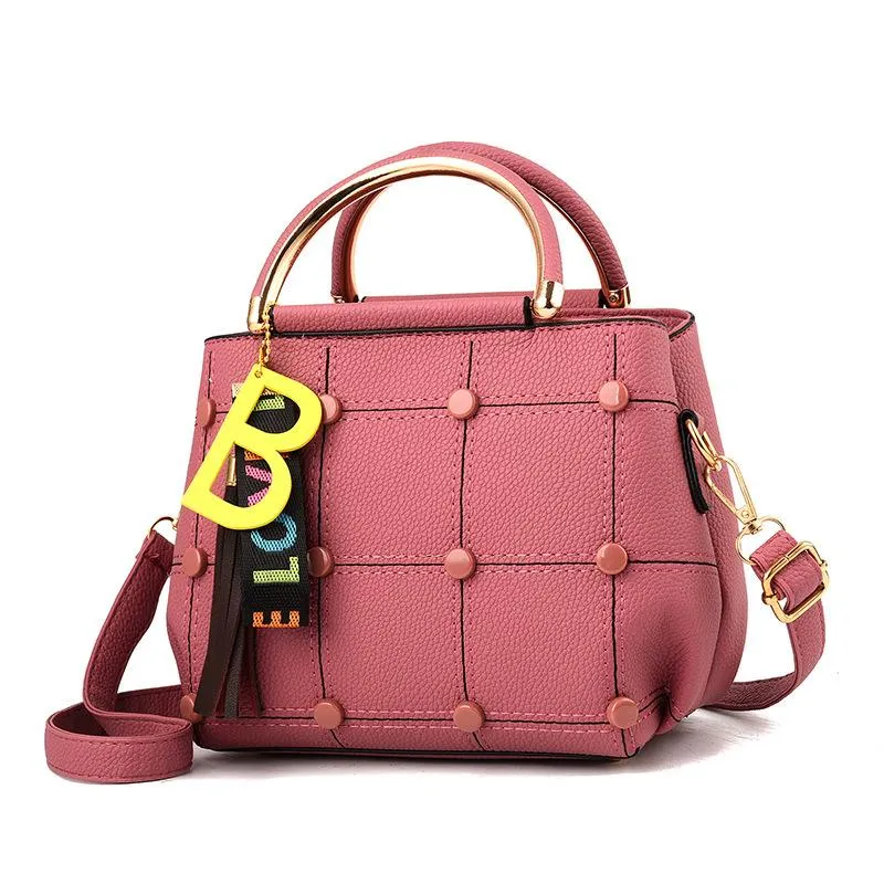 Large capacity Fashion handbags Leather Crossbody hand bag for girls