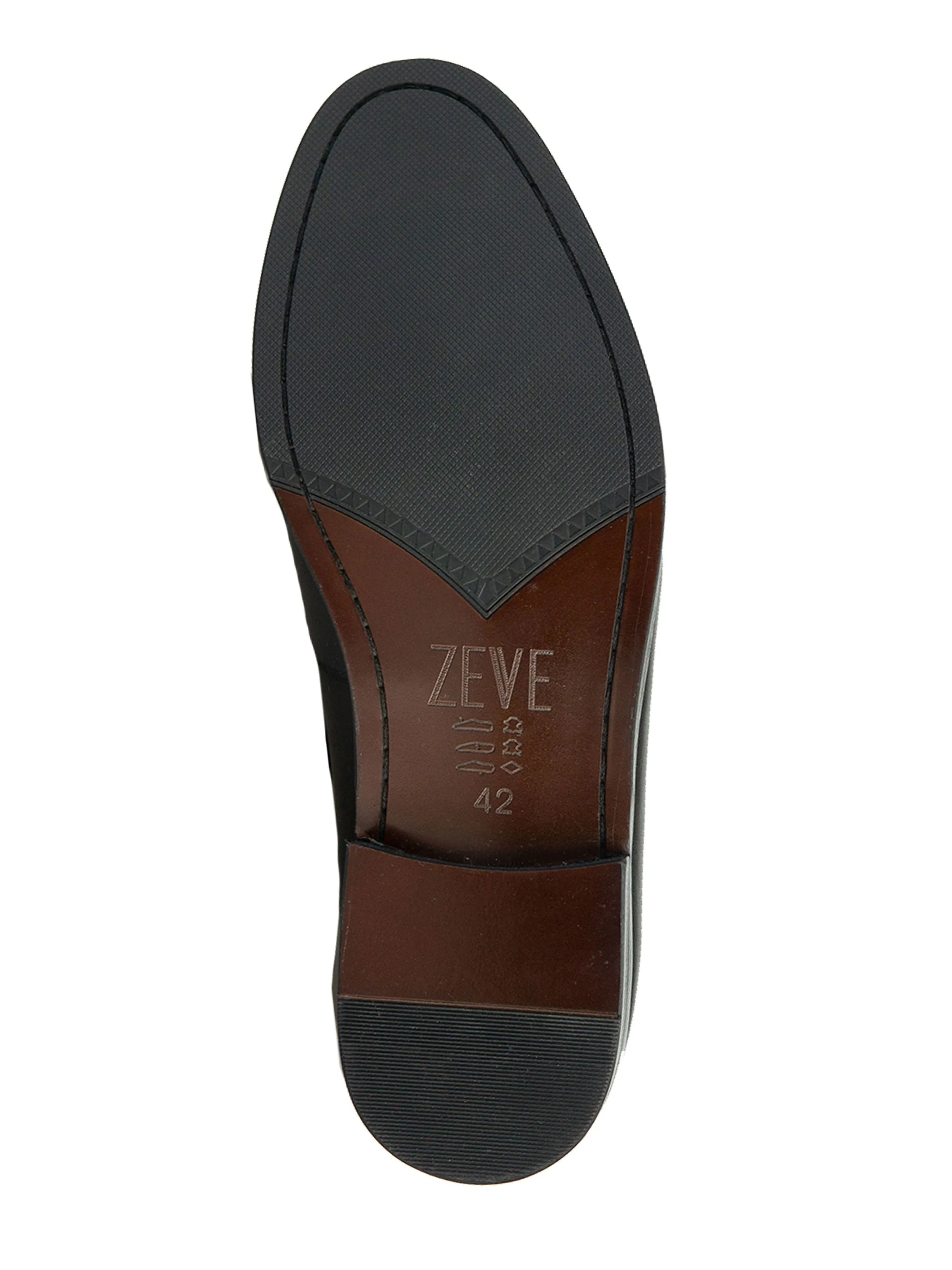 Loafer Slipper - Dark Brown Double Monk Strap with Woven Leather (Hand Painted Patina)