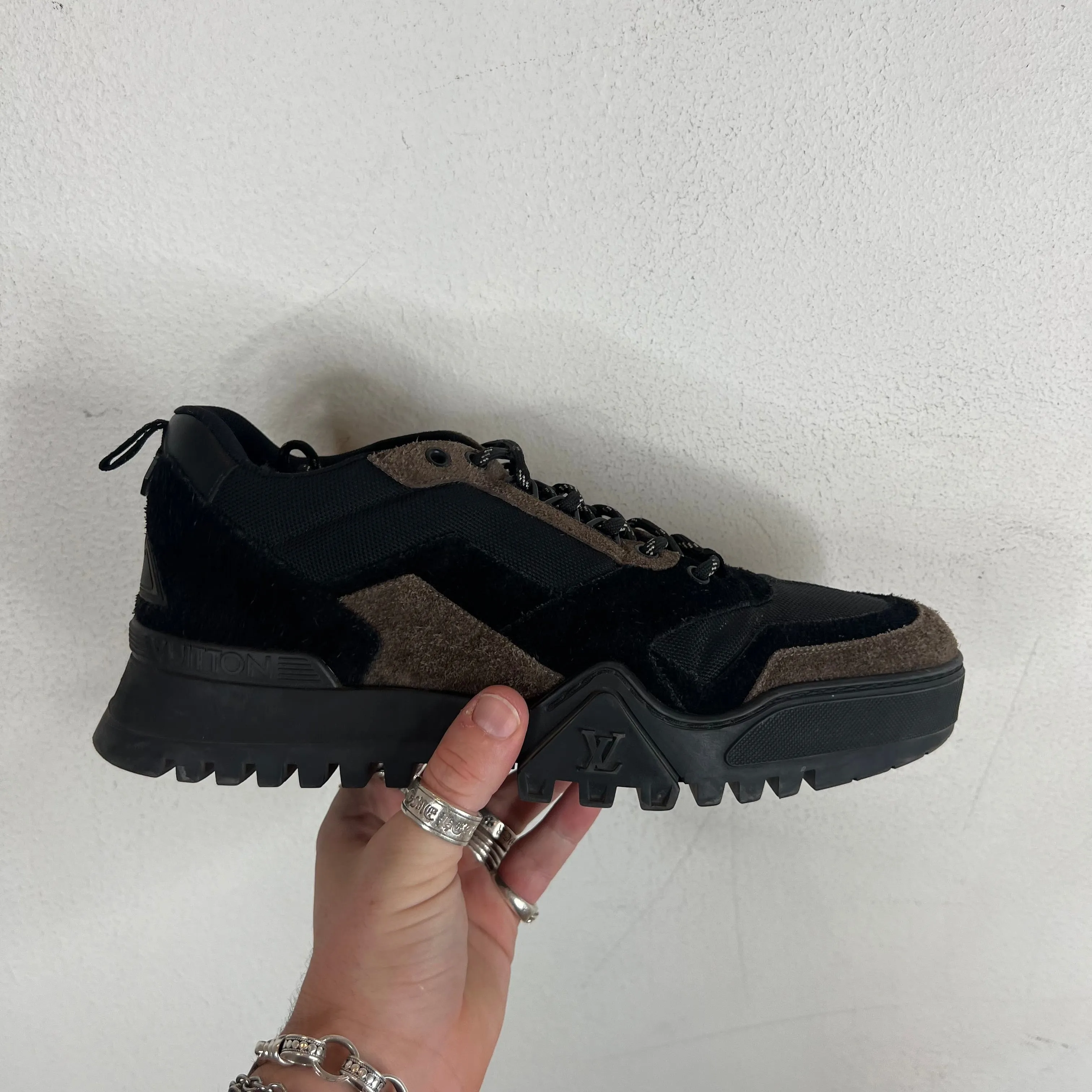 Louis Vuitton Brown Hiking Sneakers