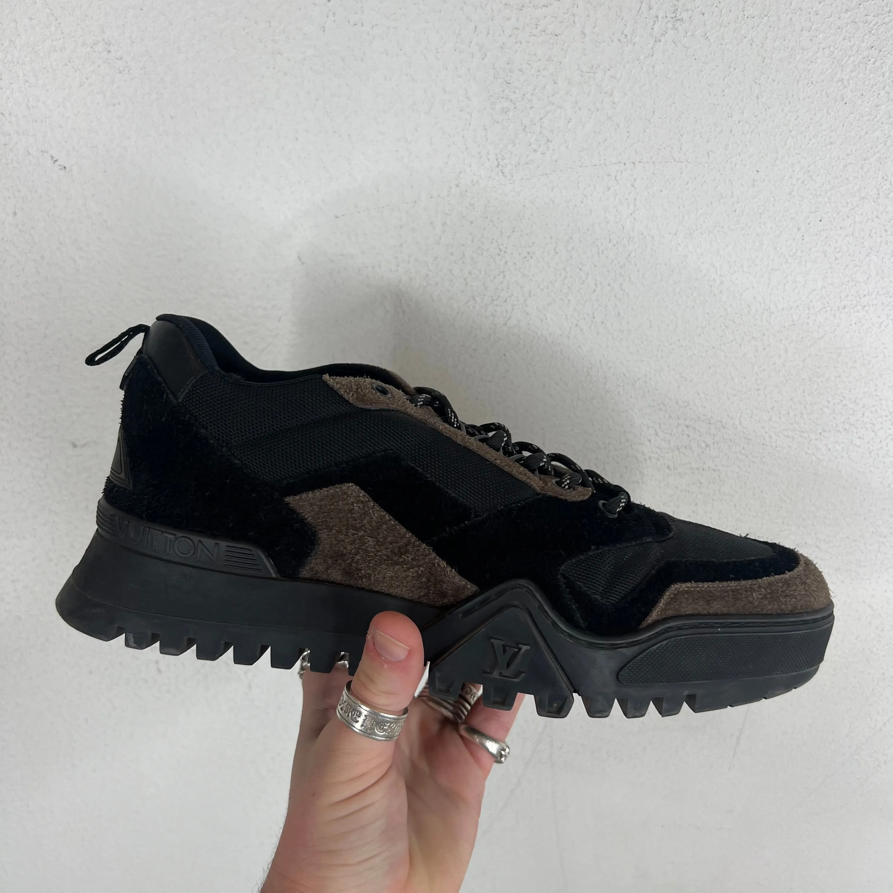 Louis Vuitton Brown Hiking Sneakers