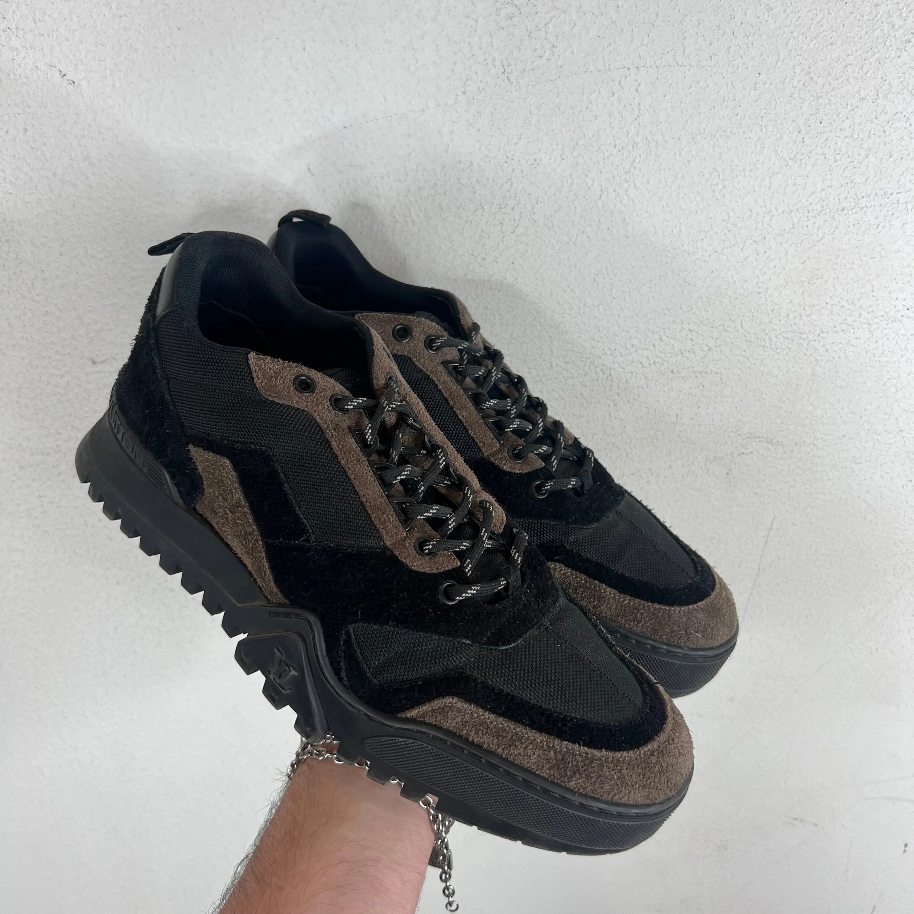 Louis Vuitton Brown Hiking Sneakers