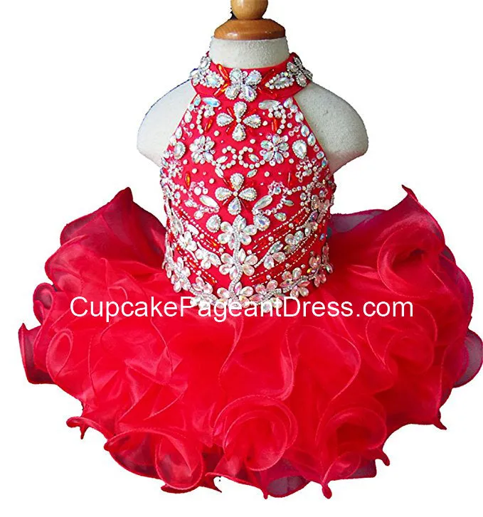 Lovely Little Princess Beautiful National Glitz Cupcake Pageant Dress