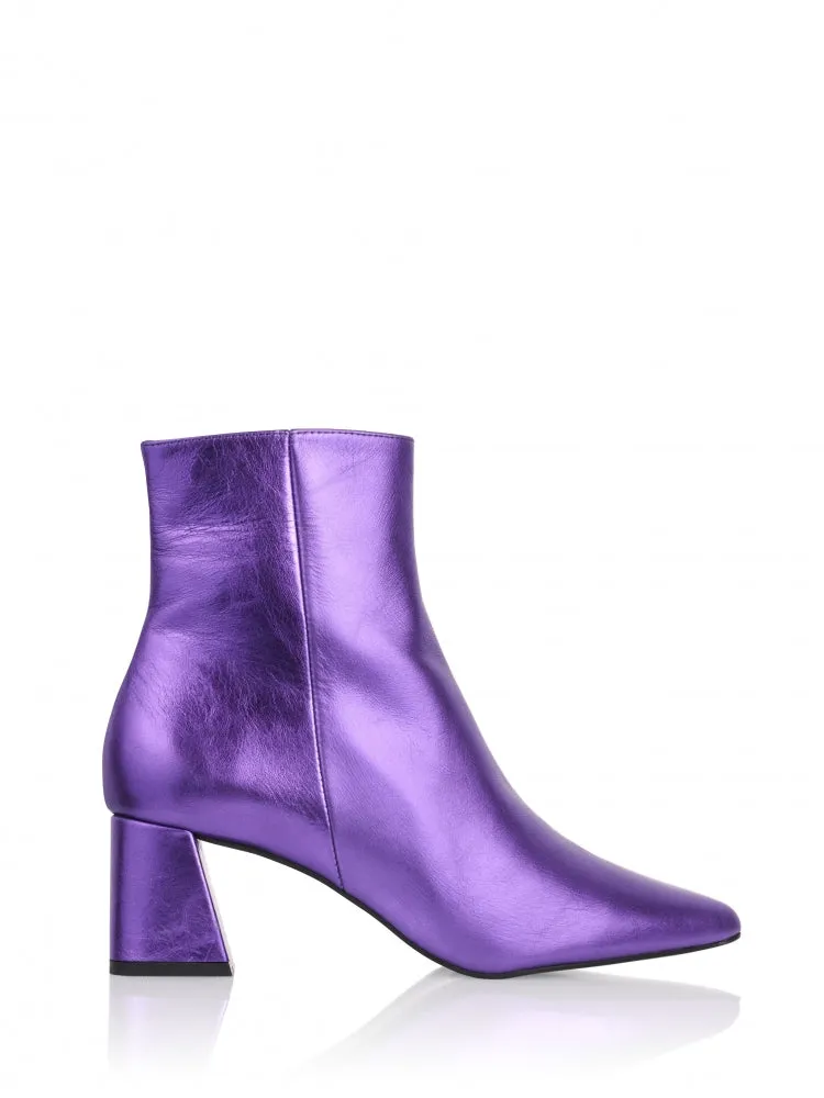 Lugano Purple Metallic Boot