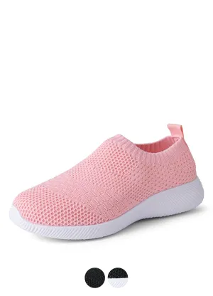 Luna Women's Lightweight Breathable Mesh Slip-On Sneaker