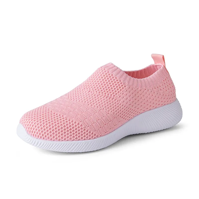 Luna Women's Lightweight Breathable Mesh Slip-On Sneaker