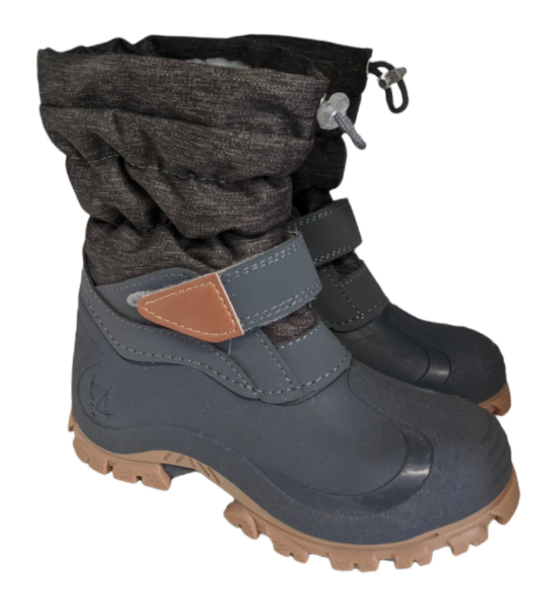 Lurchi Finn Grey Fur Lined Snow Boots