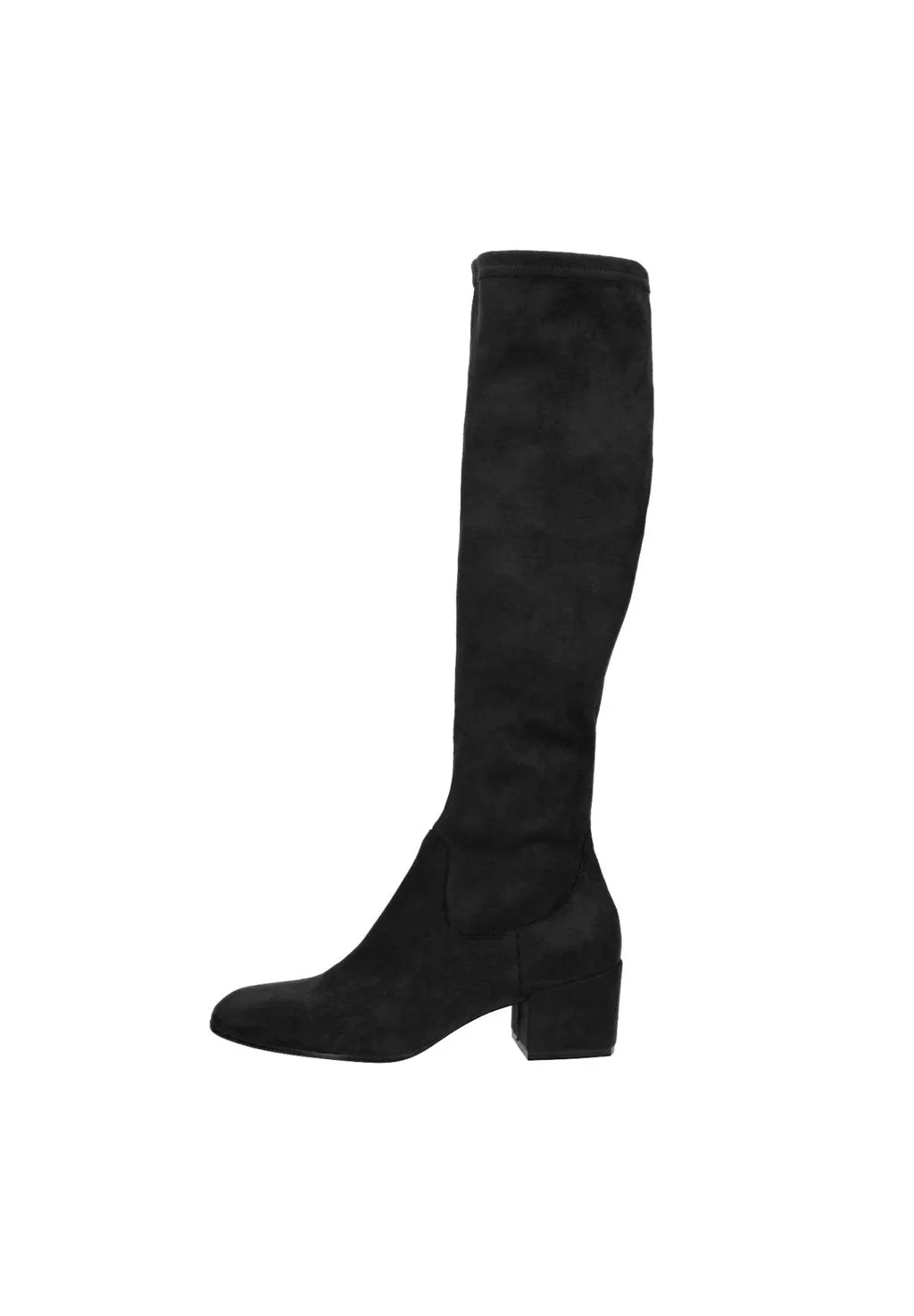 Manfield heeled boots, black