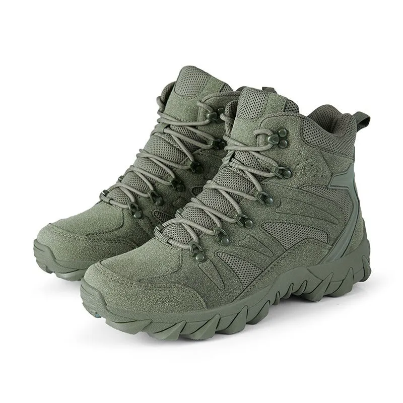 Men Army Tactical Combat Military Boots Hunting Outdoor Sneakers Hiking Boots | 702