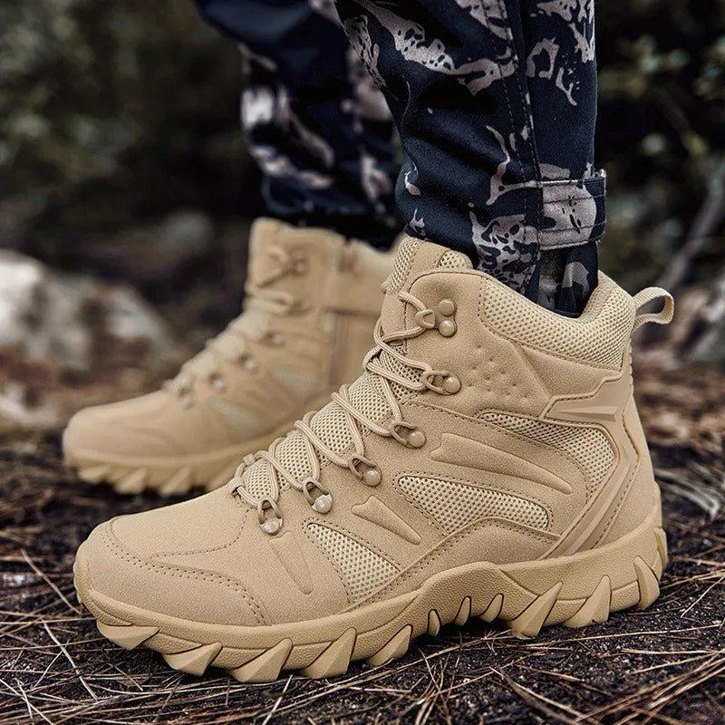 Men Army Tactical Combat Military Boots Hunting Outdoor Sneakers Hiking Boots | 702