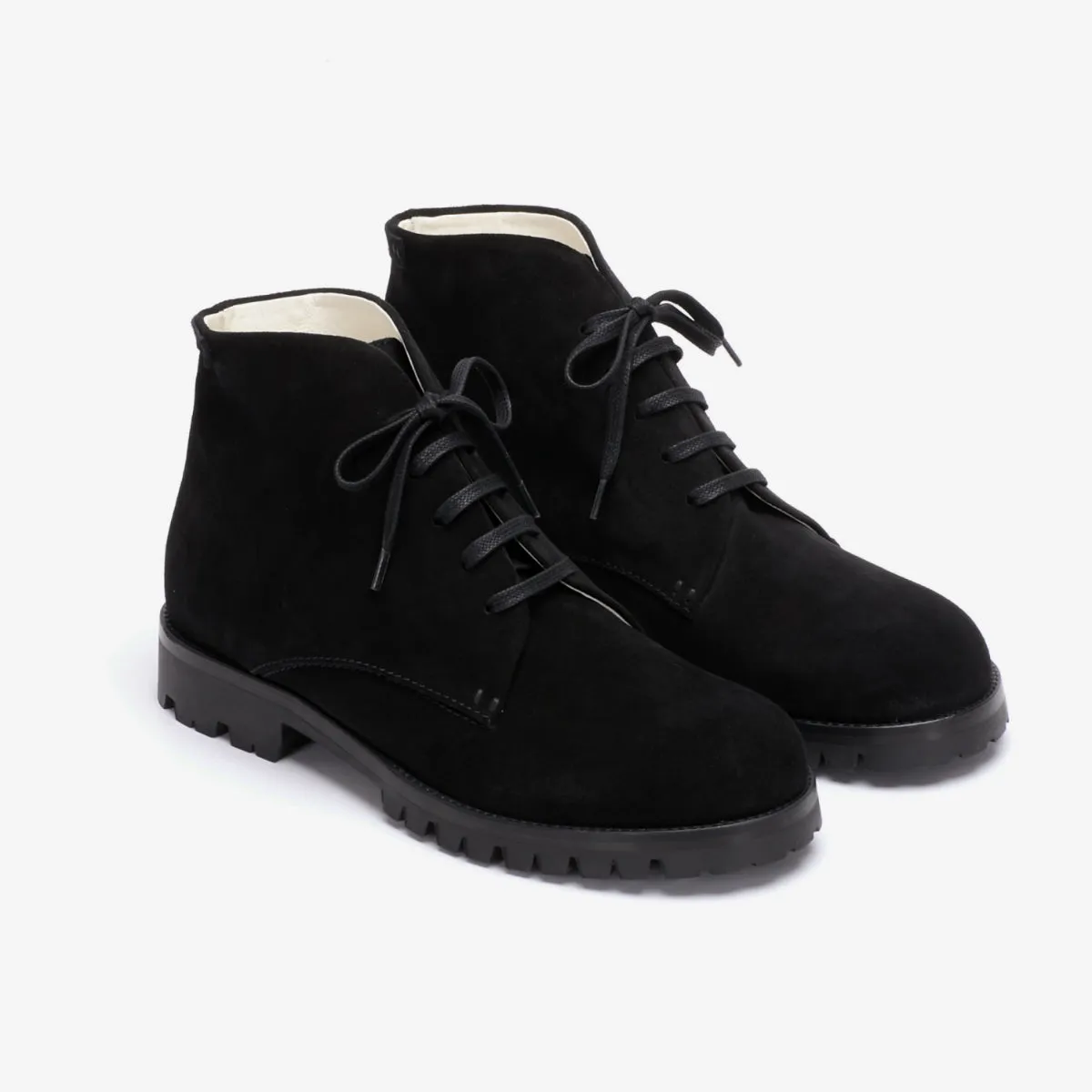 Men's Ola Vibram Boot Suede Black