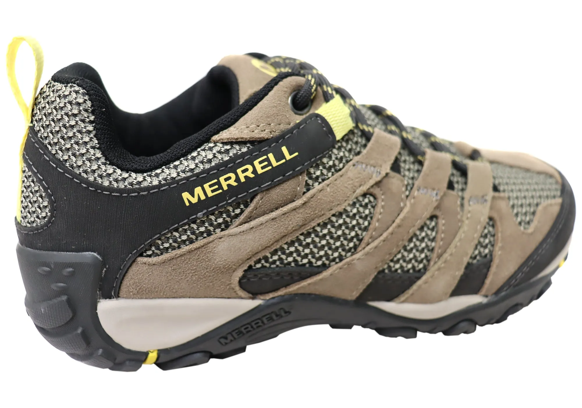 Merrell Womens Alverstone Comfortable Leather Hiking Shoes