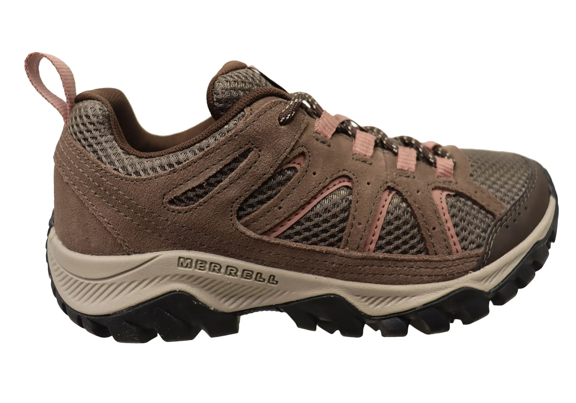 Merrell Womens Oakcreek Comfortable Leather Hiking Shoes