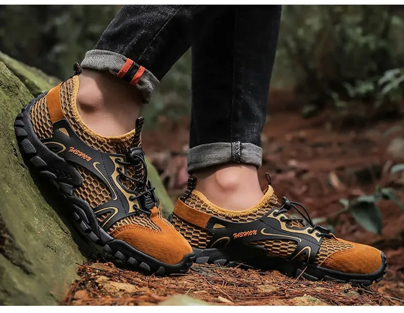 Mesh Men Hiking Shoes Outdoor