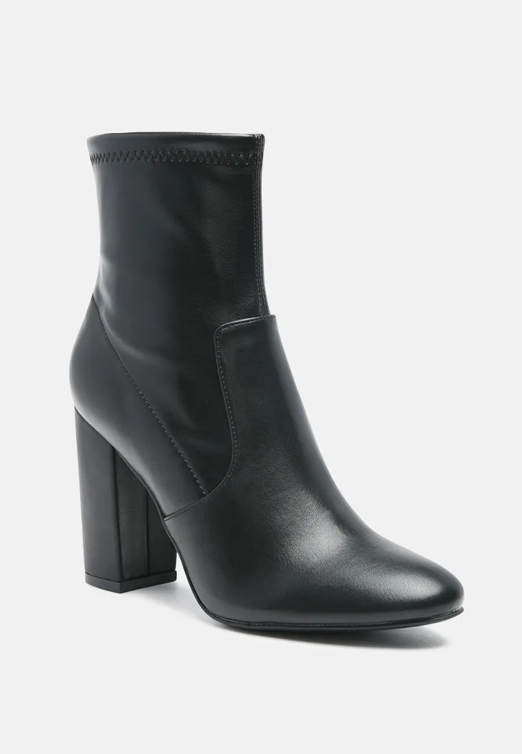 Moonstone Block Heeled Boots