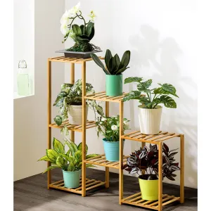 Multi-Layer Indoor Balcony Flower Stand-2 2 3