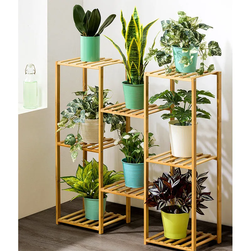 Multi-Layer Indoor Balcony Flower Stand-3 2 3