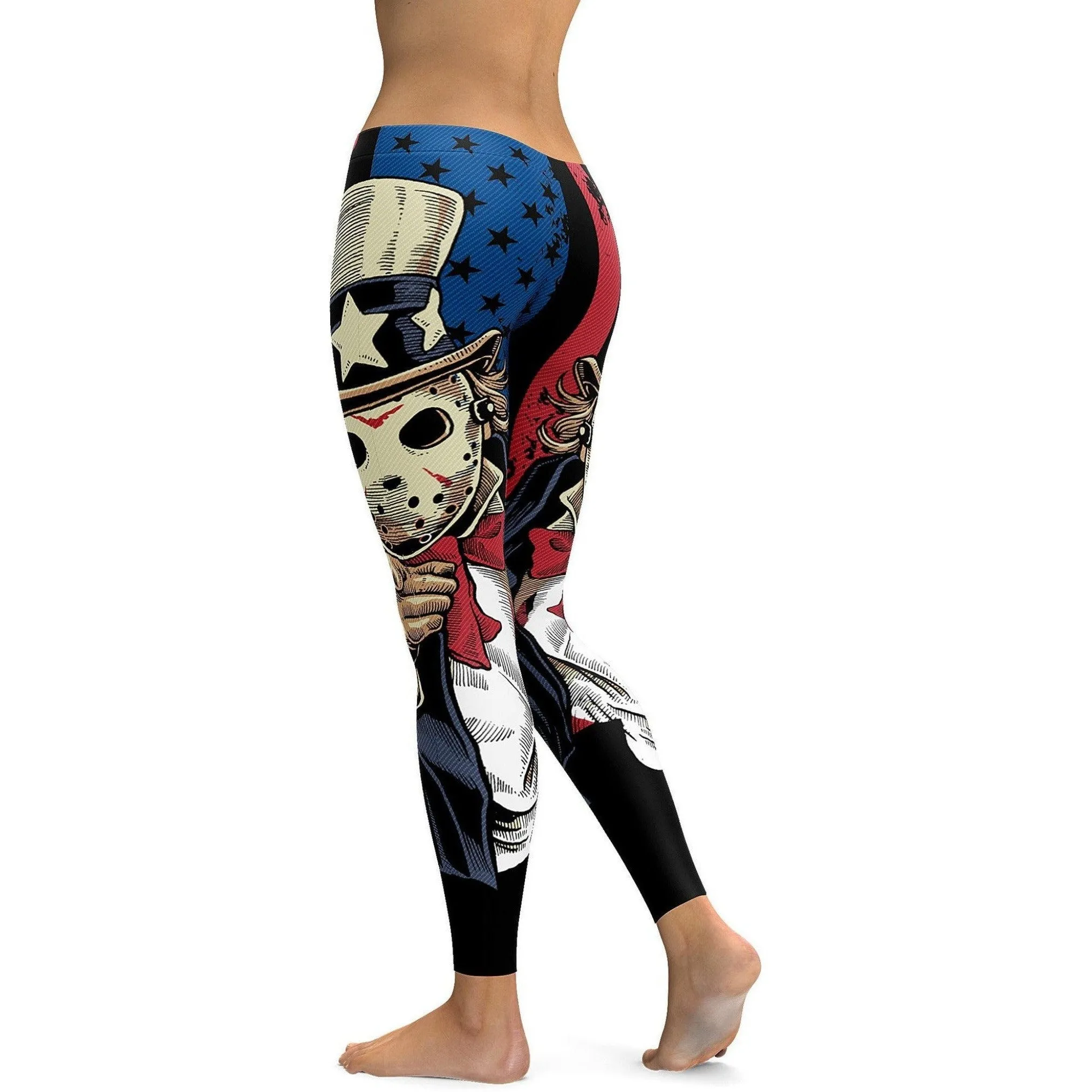 Murica, F@#$ Yeah! Leggings