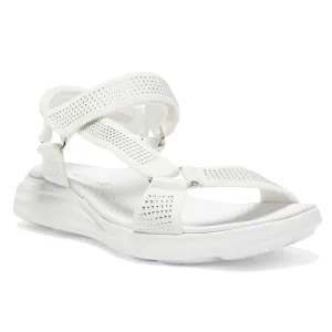 Naples Sandal in White Diamante