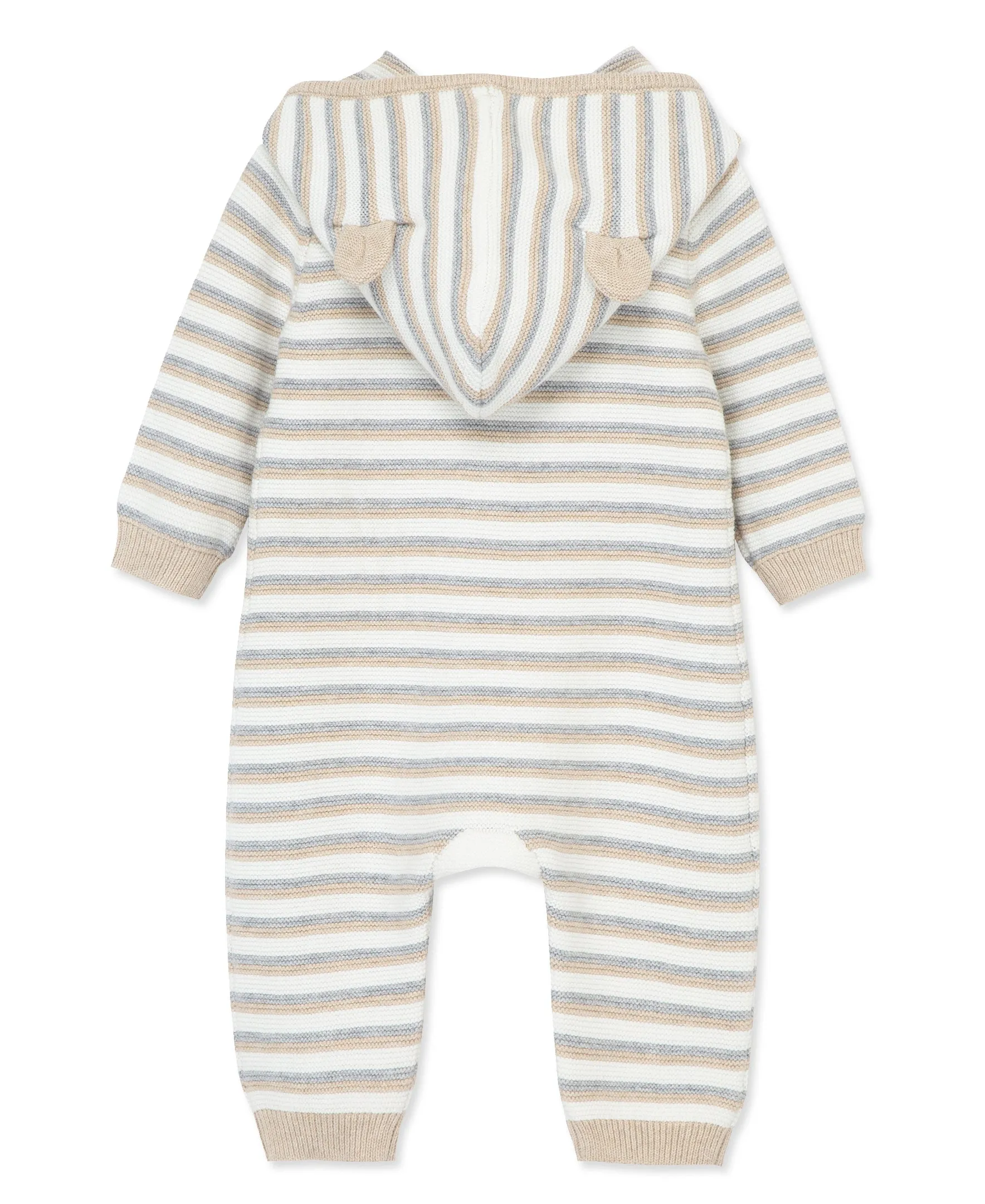 Neutral Striped Coverall