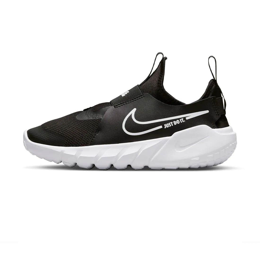 NIKE FLEX RUNNER 2 BIG KIDS' ROAD RUNNING SHOES BLACK