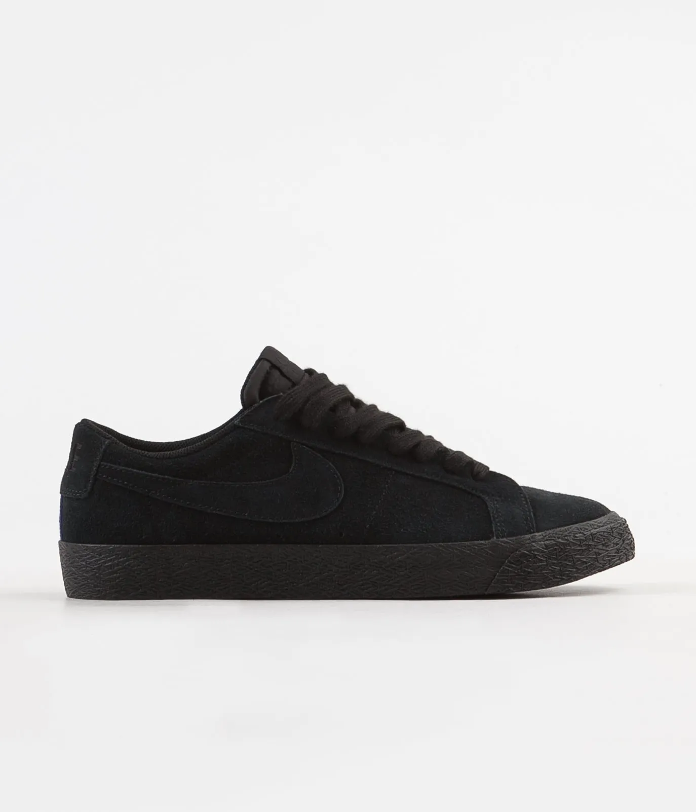 Nike SB Blazer Low Shoes - Black / Black - Gunsmoke