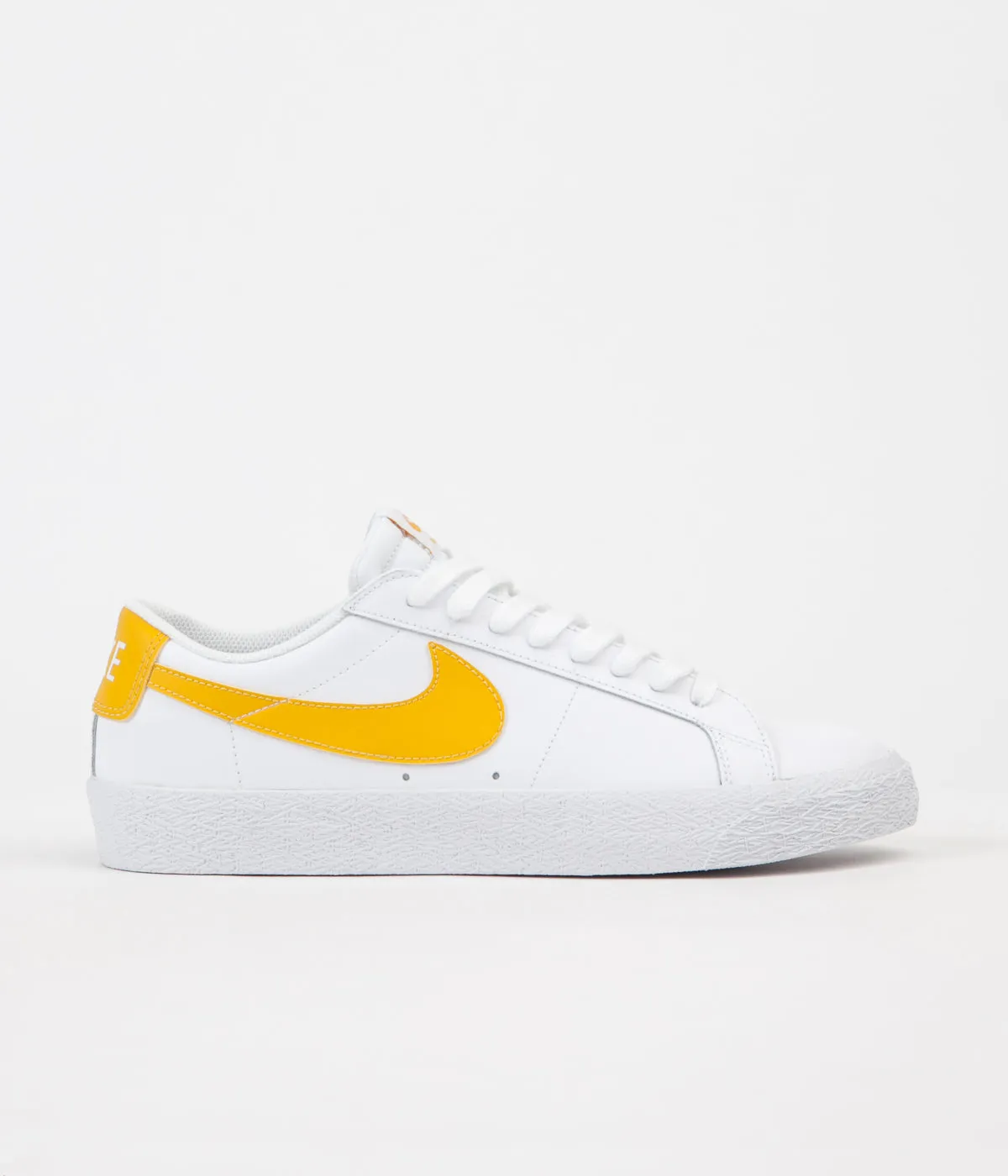 Nike SB Blazer Low Shoes - White / Mineral Gold