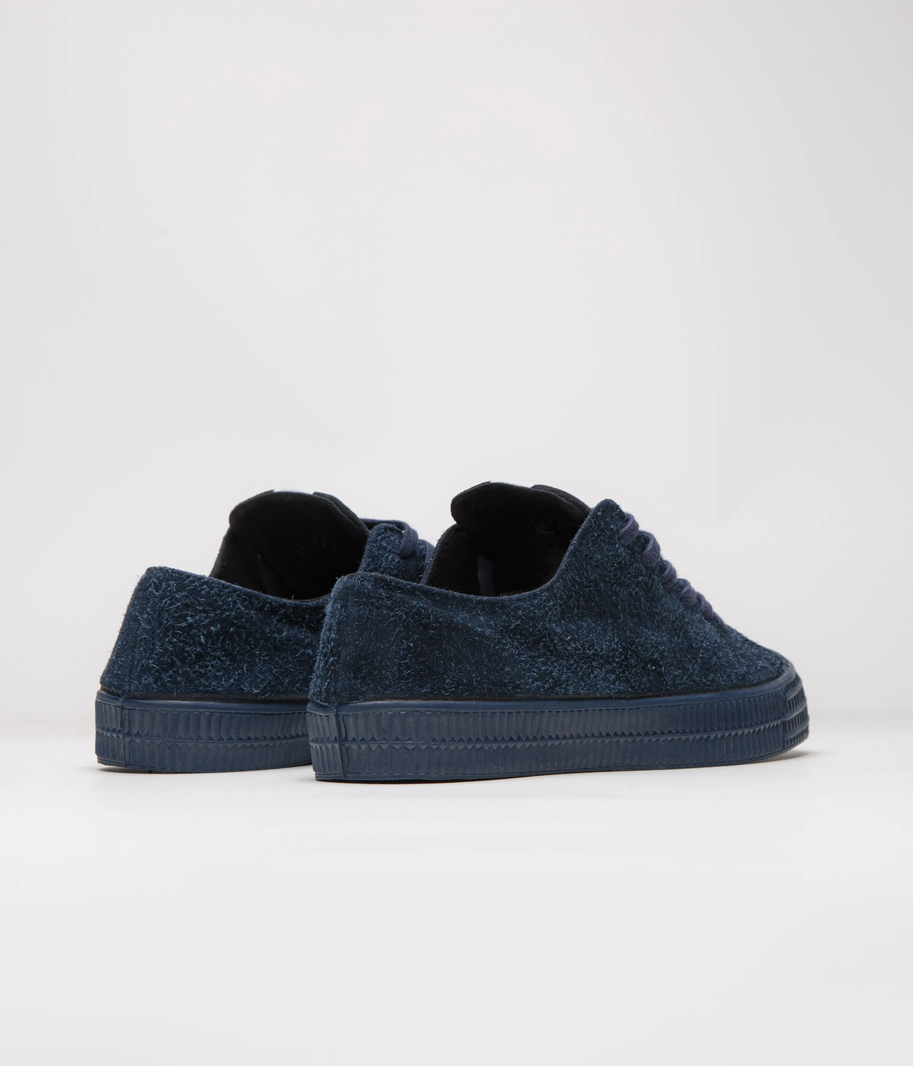 Novesta Star Master Hairy Suede Shoes - Navy