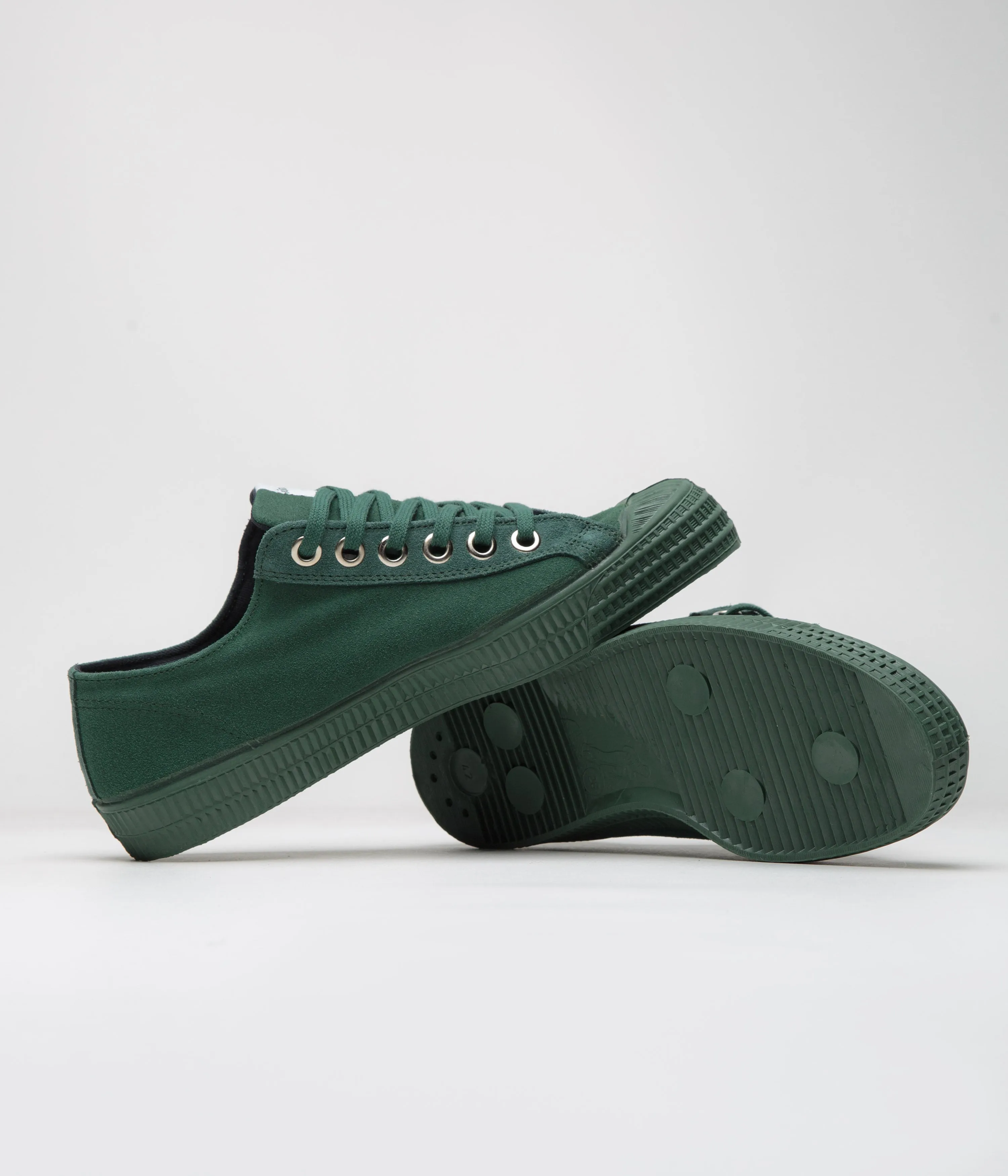 Novesta Star Master Suede Shoes - Double Green