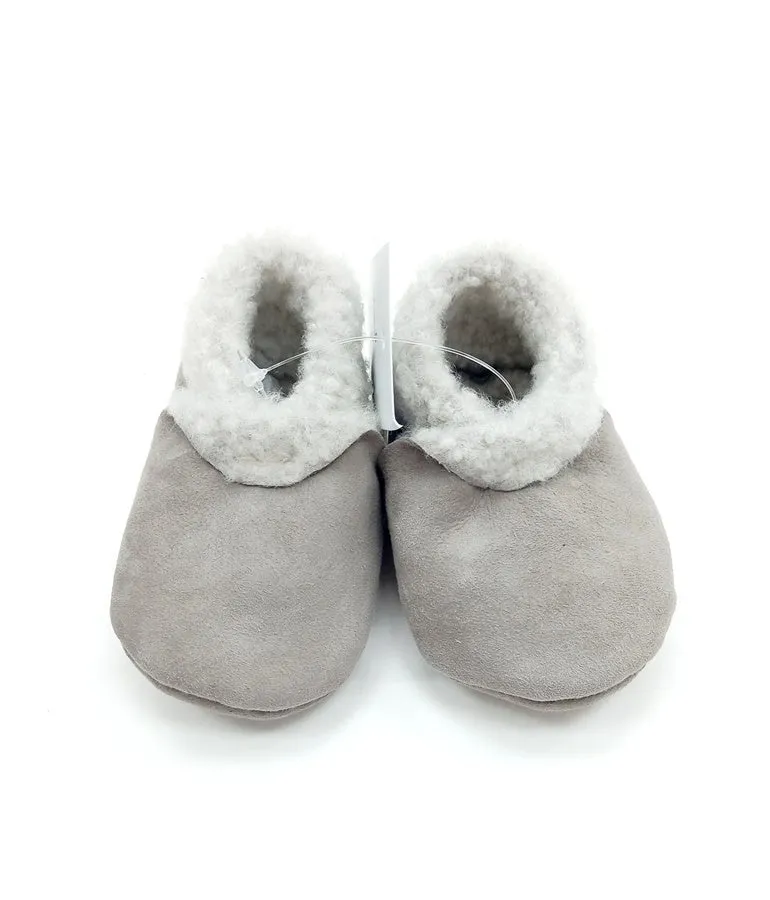 NZ Made Lambskin Booties - Mink