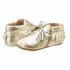 Old Soles Girls Bambini Toggle Shoes - Gold