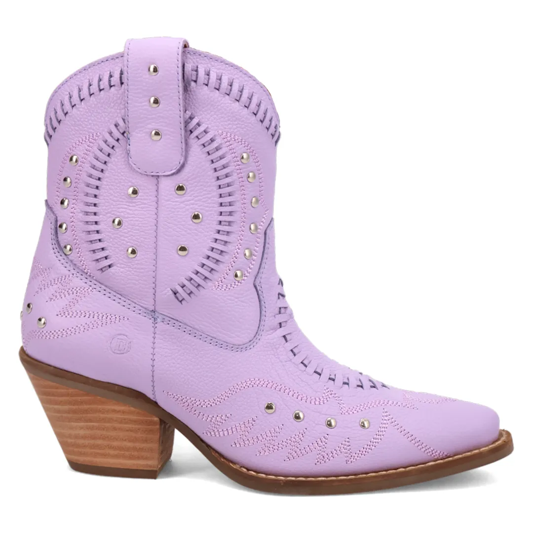 Online Exclusive | Dingo | Precious Leather Bootie in Purple **PREORDER