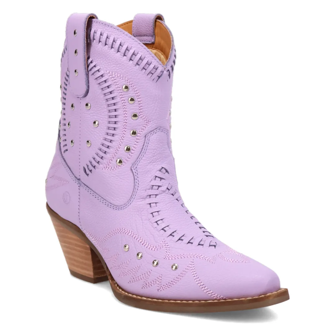 Online Exclusive | Dingo | Precious Leather Bootie in Purple **PREORDER