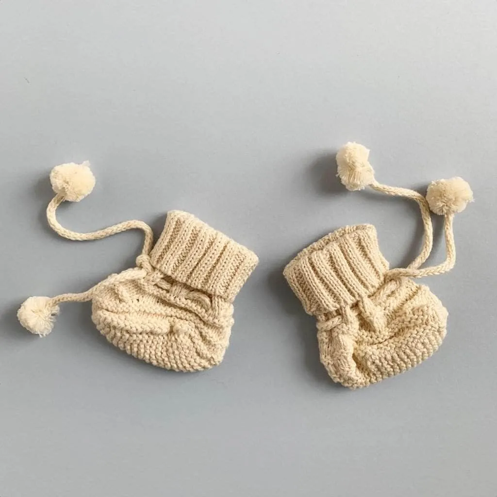 Organic Baby Booties