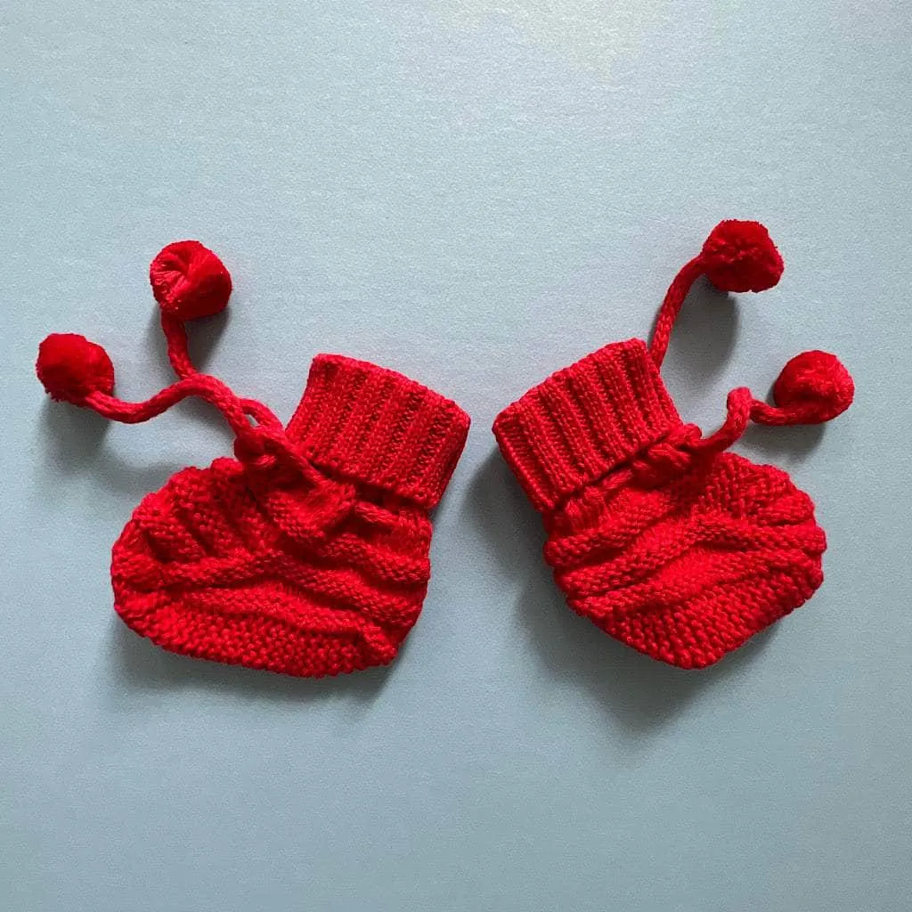 Organic Baby Booties