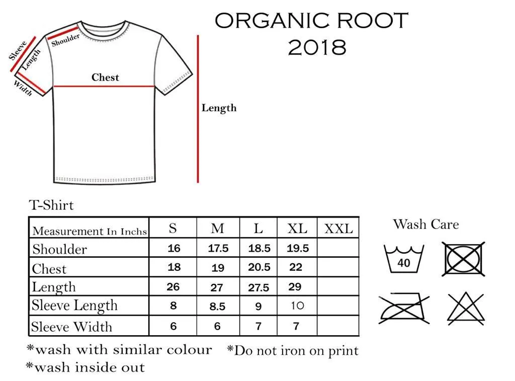 Organic Root Glow in the Dark Unisex T-shirt