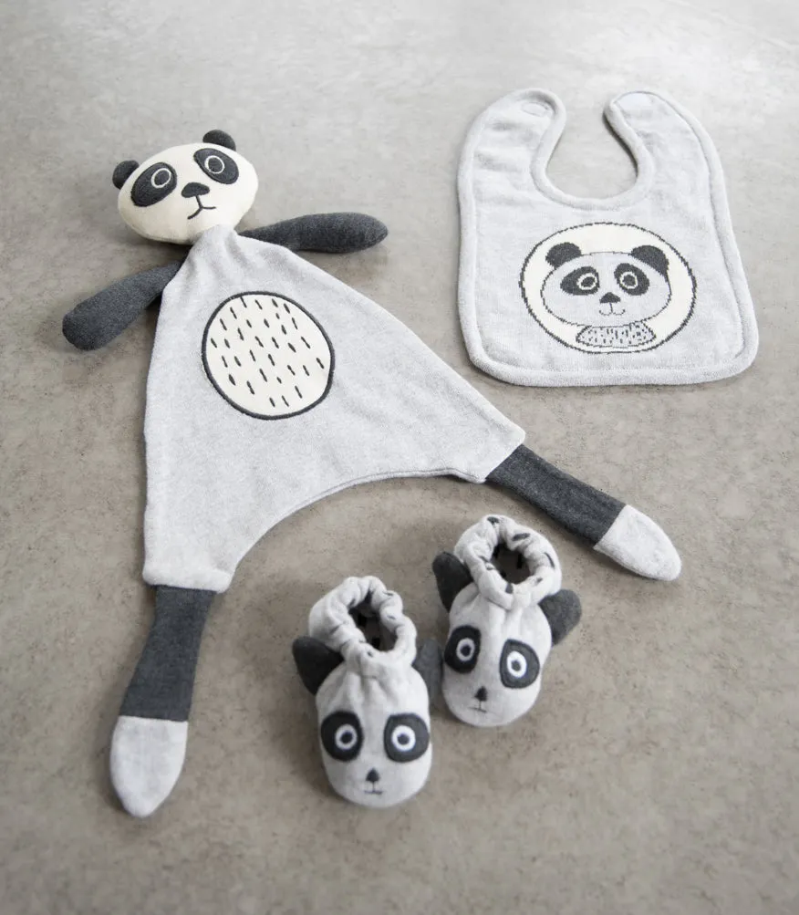 Panda Bear Baby Toy Comforter Soother.